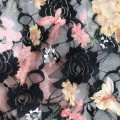 Floral Poly Lace met gouden Goil