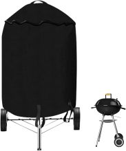 600D Oxford Fabric Waterproof Grill Cover for Woodfire Grills on Stands