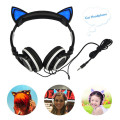 공장 가격 사용자 정의 귀여운 패션 헤드폰 고양이 헤드셋