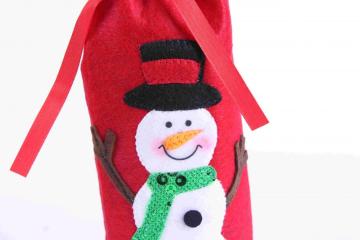 Christmas Decoration Covers Christmas Wine Bottle Covers