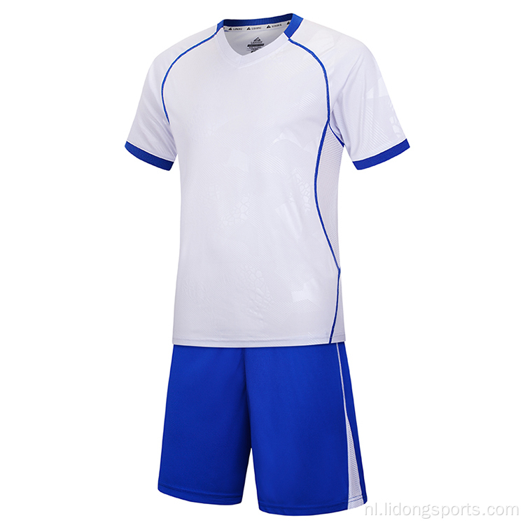 Groothandel lege sublimatie voetbalshirts