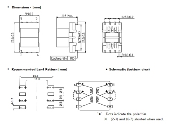 High Voltage Power Electric pulse transformer