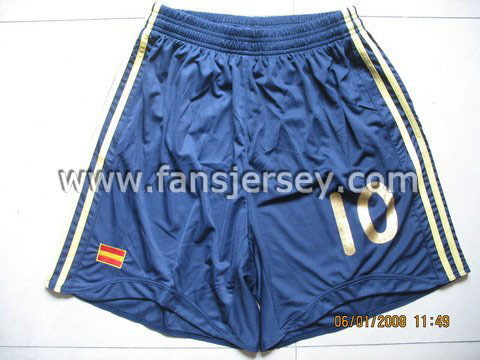 No.1 Supplier--Spain Away Dark Blue Shorts