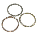 Stainless steel Watch bezel diamonds inlaid watch parts