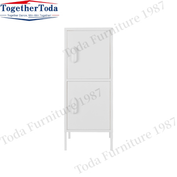 Small two-door metal lockers file cabinets Bedside tables