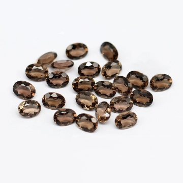 Natural Smoky Quartz Loose Stone Tea Crystal Gemstone