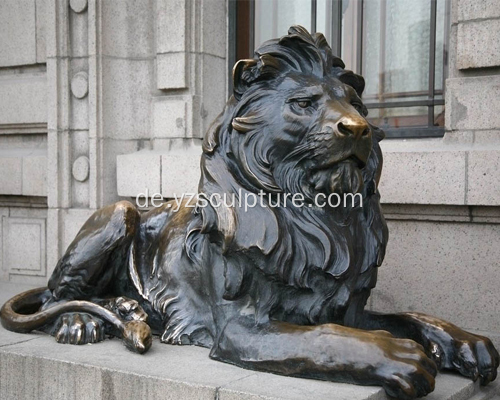 Leben im freien Größe Löwe Skulptur zum Verkauf