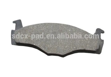 SDCX brake pad with NAO formula