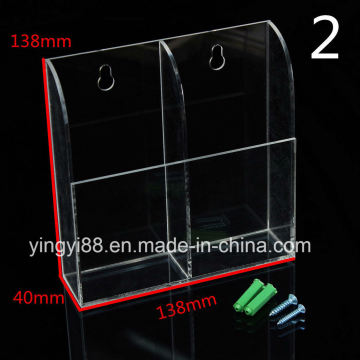 Custom Acrylic TV Air Conditioner Remote Control Holder
