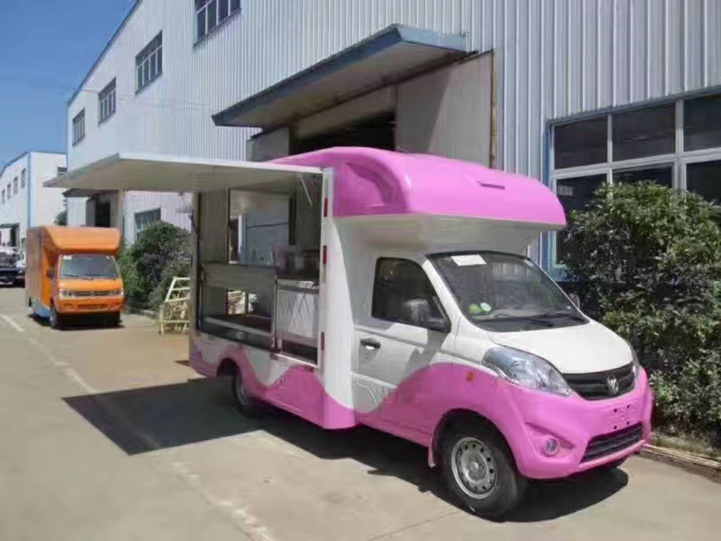 Foton Aumark Mini Mobile Food Trucks For Sale, High Quality Foton
