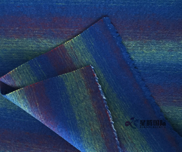 Striped Woven 100% Wool Fabric