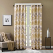 100% polyester printed blackout window curtain