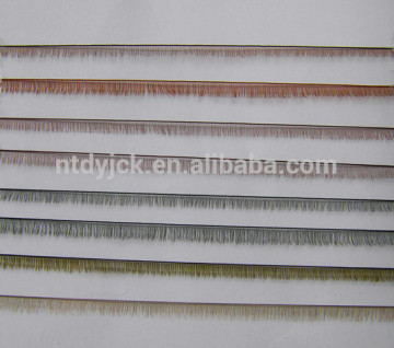 brown/black/blonde synthetic toy eyelashes for dolls