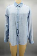 Long Sleeves Ladies Jeans Shirt