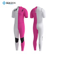 Seaskin Men 3/2mm Summer Surf Wetsuit หน้าอกด้านหน้า