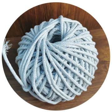 White Sofa Macrame Piping Cord 6mm