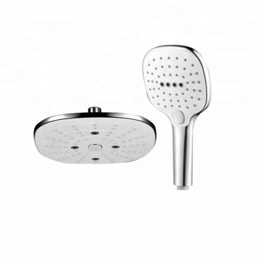 oblate shower bar set