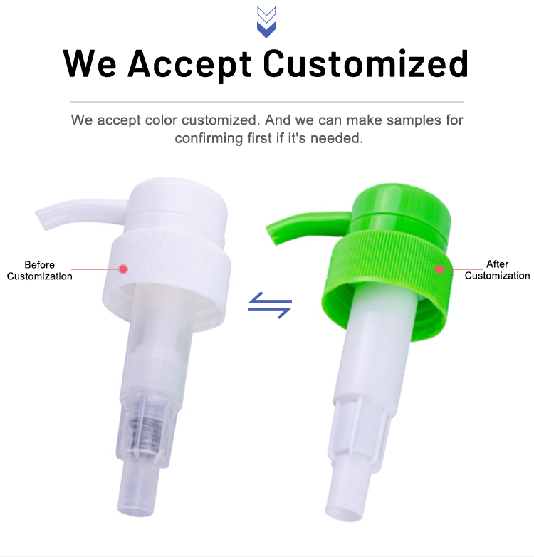 Factory Direct Sale Screw Plastic Bottle Airless Cosmetic Lotion Pump