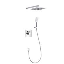 One Key Dual Control Concealed Shower Mixer