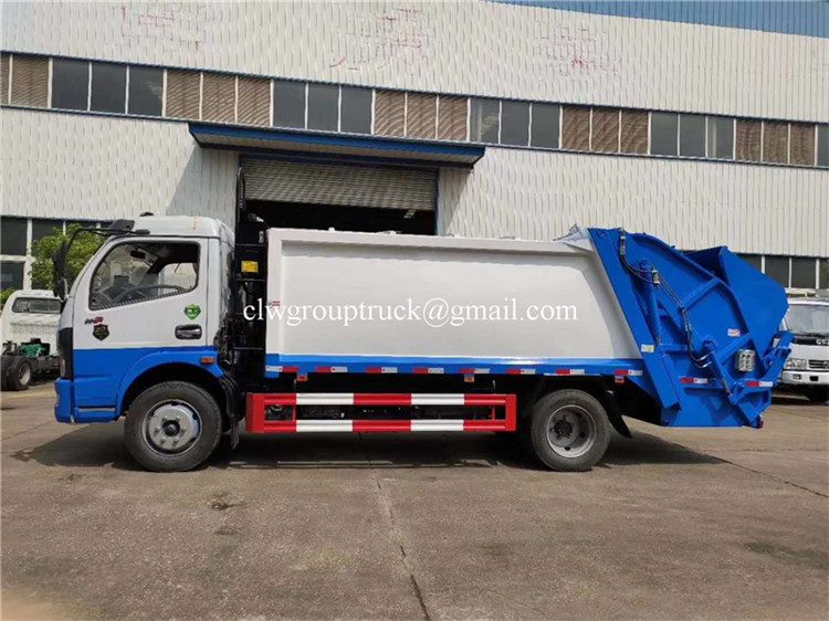 Dongfeng 4x2 Rear Loader 15m3 Compactor Garbage Truck