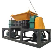 Twin Shaft Industrial Shredder for Plastic, Metal, and Aluminum Waste Recycling (Low Price)