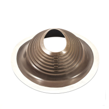 High temp resistance ellipse base chimney flashing boot