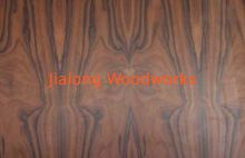 0.45 Mm Brown Santos - Rosewood Dyed Wood Veneer For Furniture