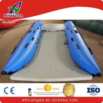 Rubber fishing boat type inflatable folding boat