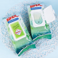 Eco-friendly Adults Sanitary Wipes Disinfecting
