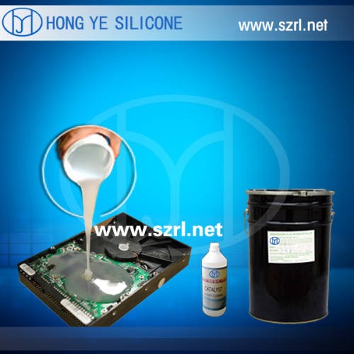 HY 9055 silicone rubber is a kind of low viscosity, Inherent flame resistance, two components addtion cured potting silicone wit