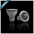 5W COB LED Spot Light, plástico & alumínio, 430lm, PF > 0.5, GU10