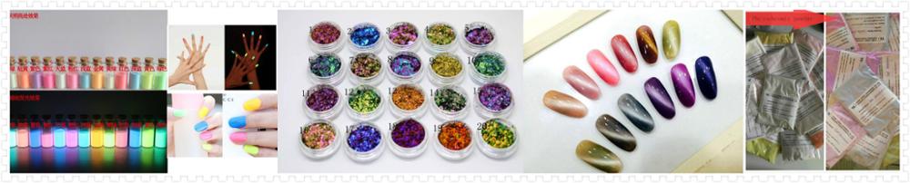 Chameleon pigment with Holographic / Chameleon Mirror Chrome Pigment with rainbow effect for Nail Art,car varnish etc