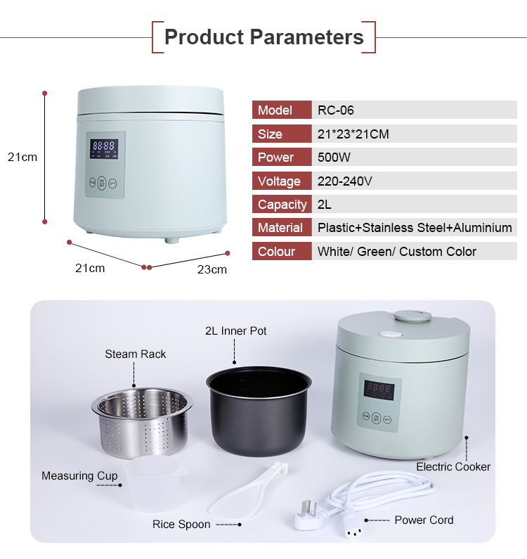 Multi Function Rice Cooker  24 h Preset Timer