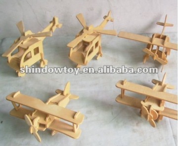 wooden toy plane