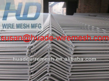 pvc coated mesh fence/mesh 50x200mm/2D and 3D fence