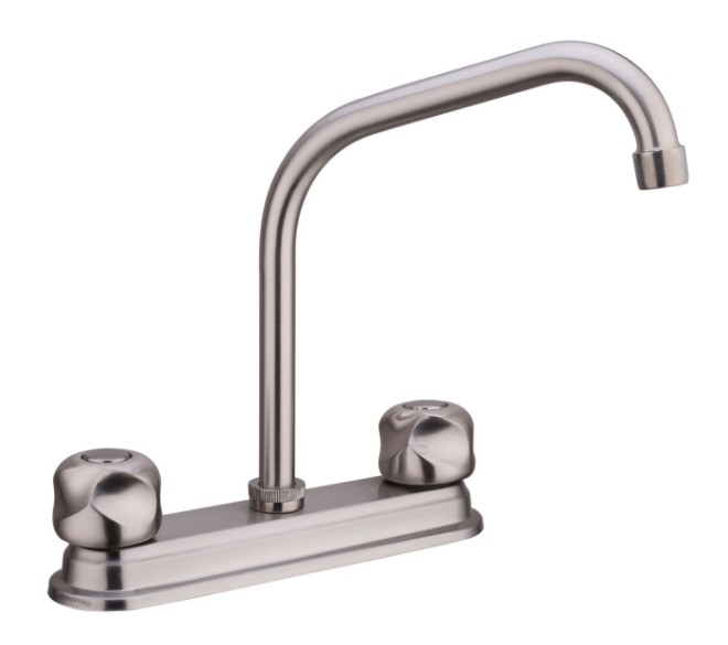 CE,IOS 9001 OEM/ODM Modern Chrome plated sink faucet, Kitchen 8inch Sink mixer