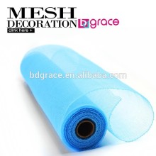 blue christmas bows mesh for advent wreath and christmas ornament