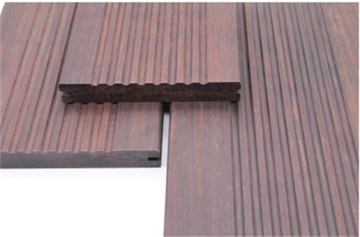 Dark Carbonized Strand Woven Bamboo Outdoor Decking