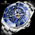 2021 PAGANI DESIGN Automatisch Horloge Heren Skeleton Mechanisch 100M Waterdicht Sport Volledig Roestvrij Staal Topmerk Luxe Horloges