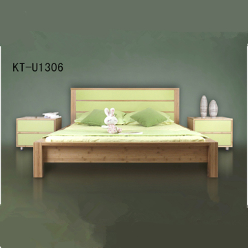 Modern Appearance bedroom bamboo furniture bed