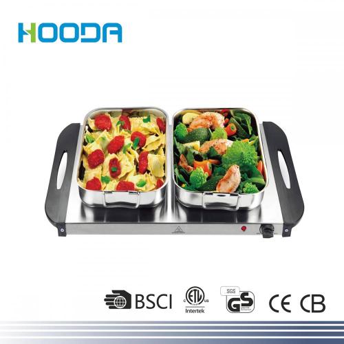 Electric Portable Stainless Steel Small Buffet Food Warmers