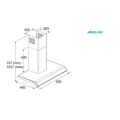 CAD T-Form Extraktor 90CM