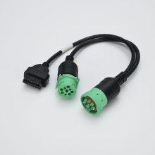 Heavy-Duty OBDII Diagnostic Connector Cable