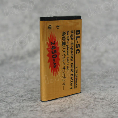 Lithium ion Replacement Battery for Nokia BL-5C AKKU, made in China