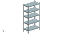 Medium Duty Rack Metal Rack for Warehouse