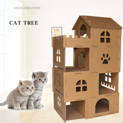 Árvore de papelão climbling Cat