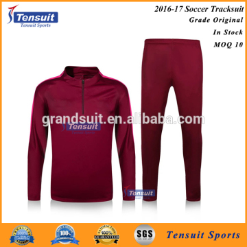 Thailand quality football sportswear soccer training equipment European clubs football training clothes set