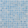 Glass mosaic tiles for swimming pools
