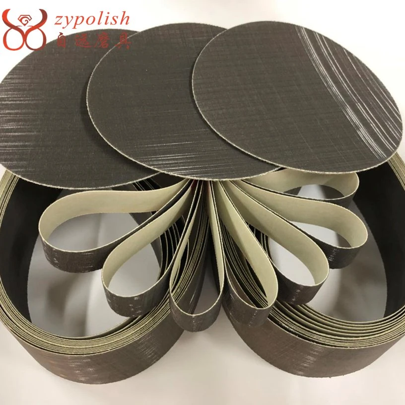 A65 Jumbo Roll Pyramidal Structure Sanding Belt Similar to 3m Trizact 237AA for Polishing Stainless Steel
