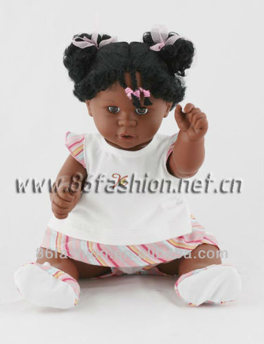 plastic baby OEM,plastic black girl dolls,sweet baby dolls